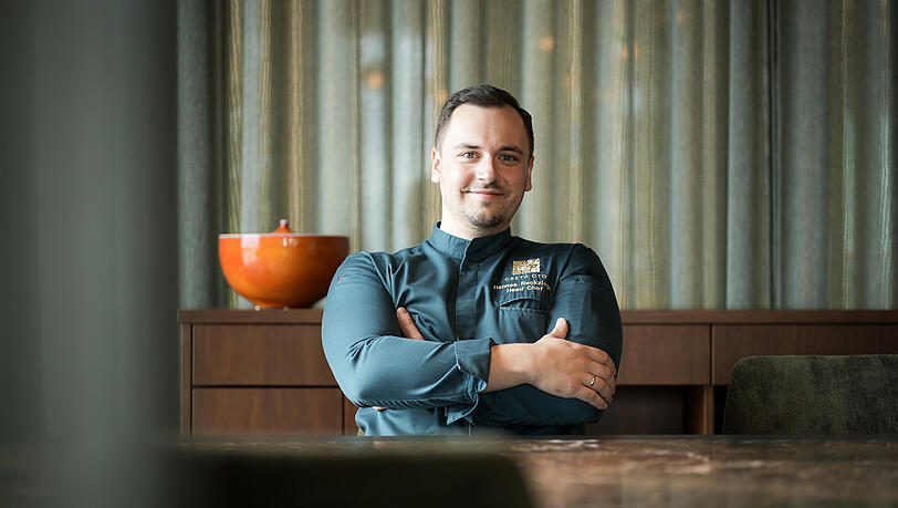 Dieser Mann kocht über den Dächern Münchens: Der Neue im Restaurant Greta Oto