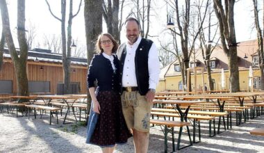 Nach jahrelanger Sanierung: Historischer Biergarten in München öffnet wieder