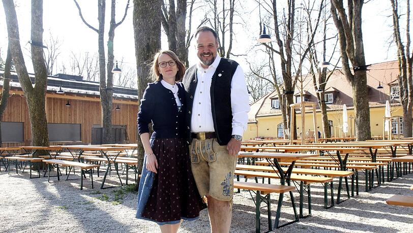 Nach jahrelanger Sanierung: Historischer Biergarten in München öffnet wieder