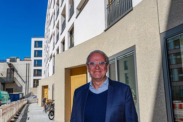 Michael Rubenbauer, Leiter Immobilien bei der Stadtsparkasse.