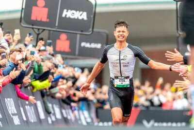Der Ironman-70.3-Weltmeister Rico Bogen will am Sonntag die 10 Kilometer in Leipzig laufen.