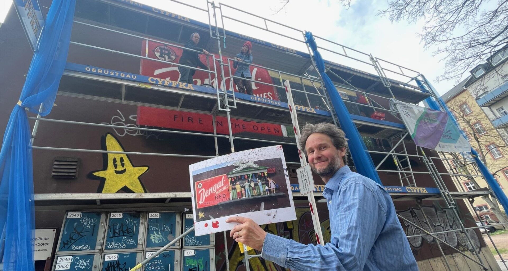Neubau am Chemnitzer Getreidemarkt verschoben – Altbau bekommt Wandgemälde