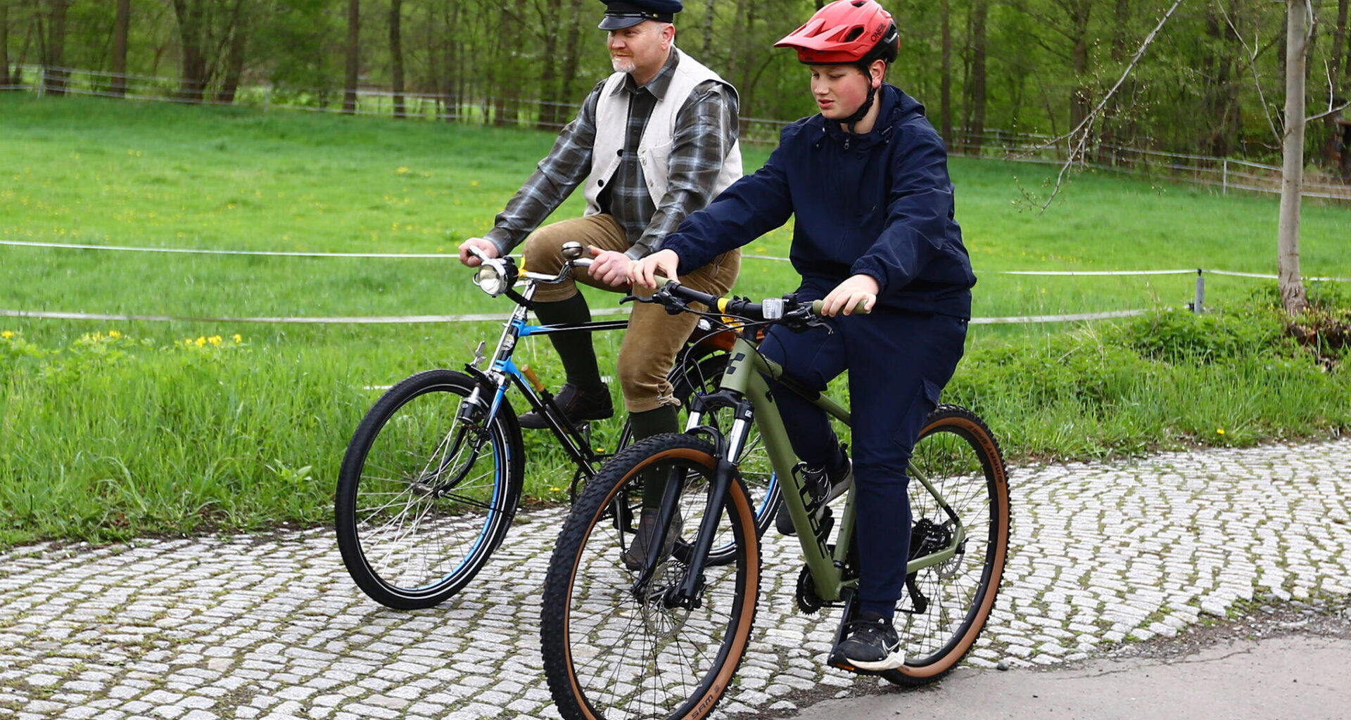 Erzgebirger genießt Radtour ganz besonderer Art