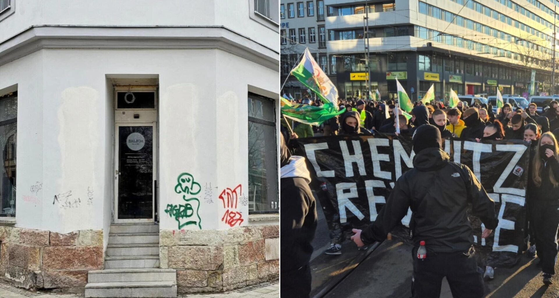 Polizei durchsucht Wohnungen bei Mitgliedern der rechtextremen „Chemnitz Revolte“