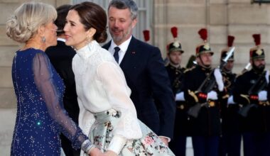 Brigitte Macron und Königin Mary stehlen den Männern die Show