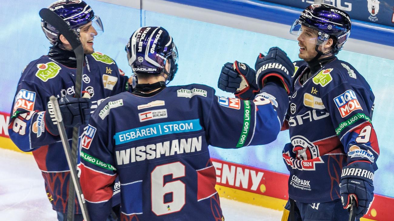 Deutsche Eishockey Liga: Berlin gewinnt erstes DEL-Halbfinalspiel gegen Mannheim
