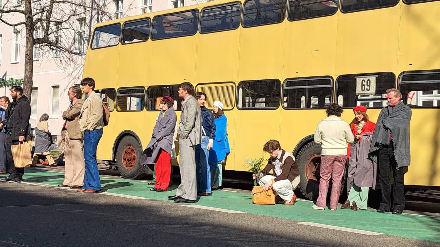 Ku'damm 77 alter BVG-Bus
