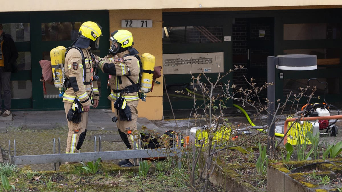 Toter Mensch bei Wohnungsbrand aufgefunden