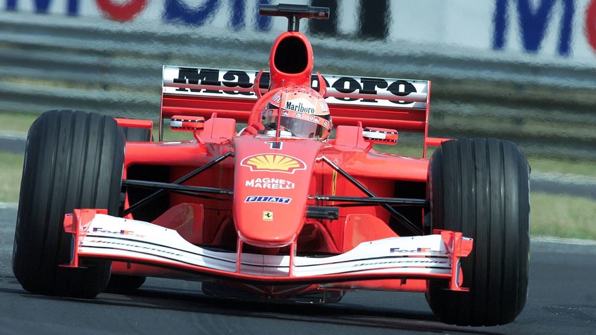 Weltmeister-Ferrari von Michael Schumacher wird versteigert