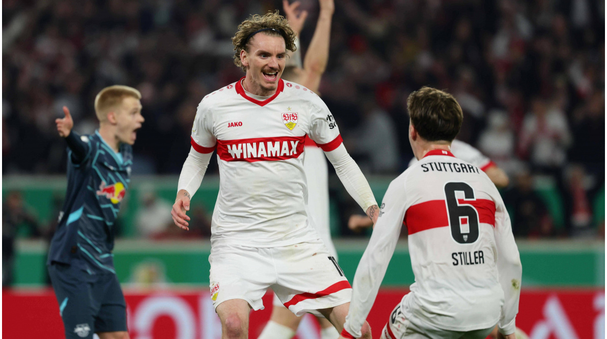 VfB Stuttgart zieht ins Pokalfinale ein
