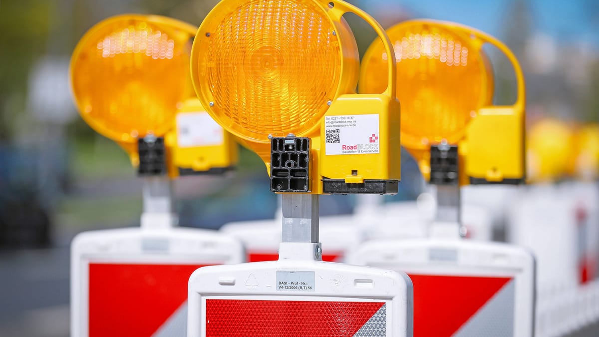 Vollsperrung der A1 bei Leverkusen am Wochenende