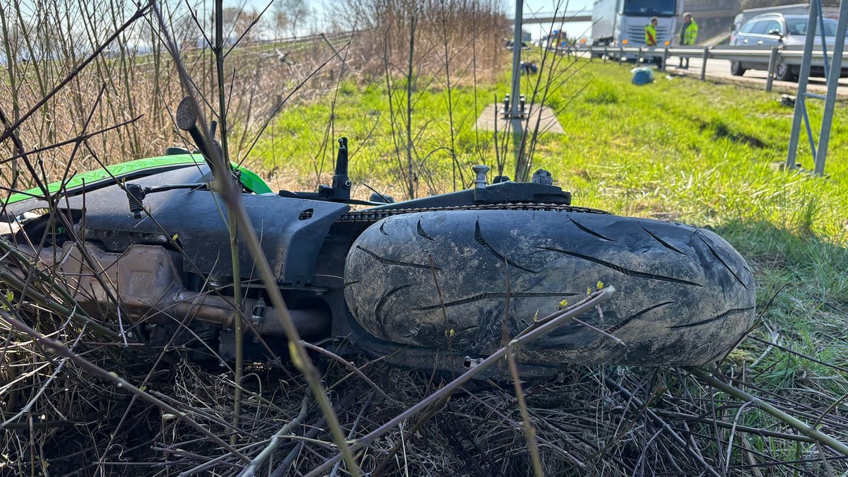 27-Jähriger bei Unfall schwer verletzt – Autobahn gesperrt