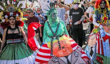 Proteste in den USA: "Finger weg von der Demokratie!"