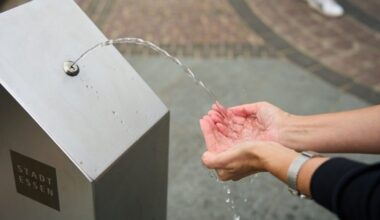 Vier Trinkwasserbrunnen wieder in Betrieb