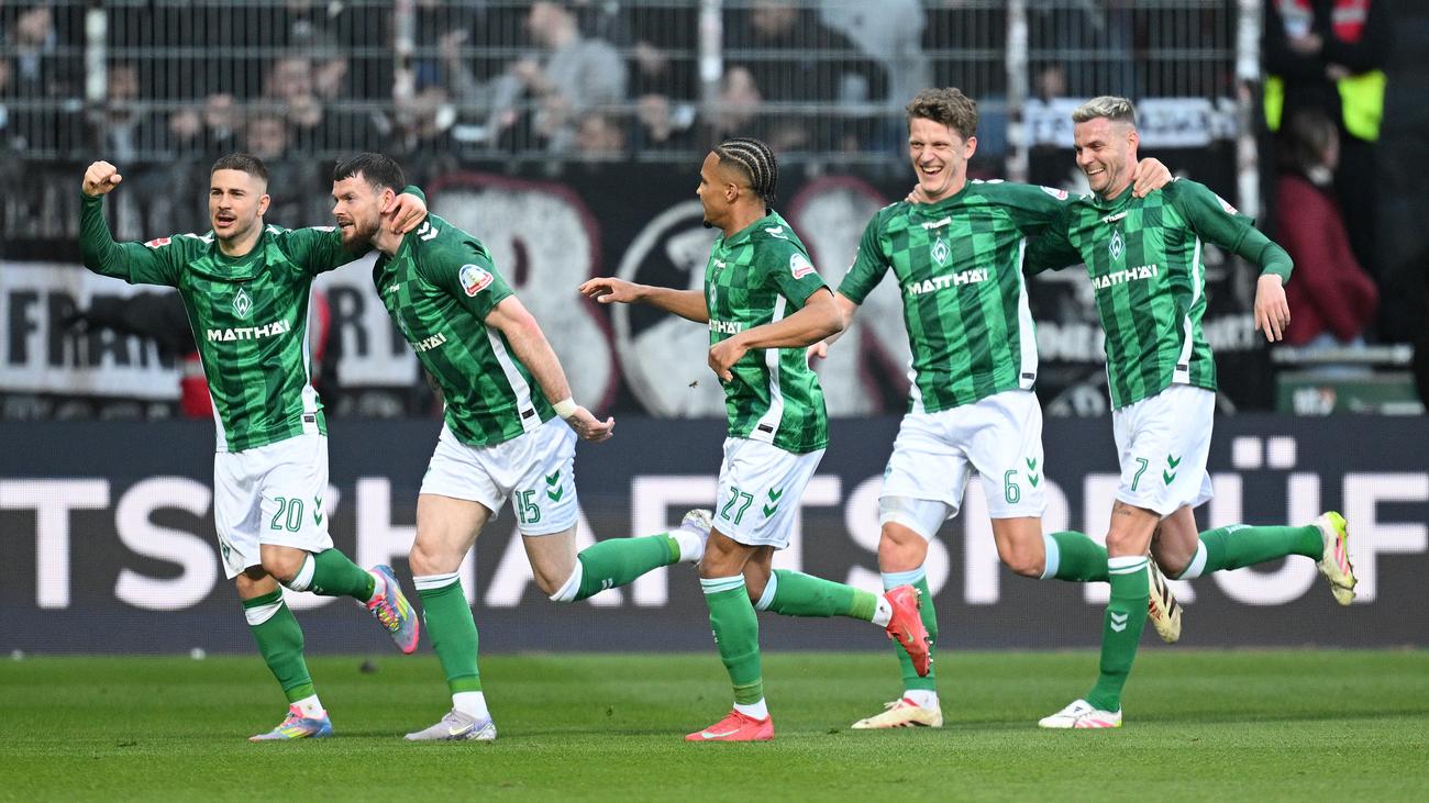 Bundesliga, 28. Spieltag – Samstag: Bremen schlägt Frankfurt, Dortmund siegt deutlich