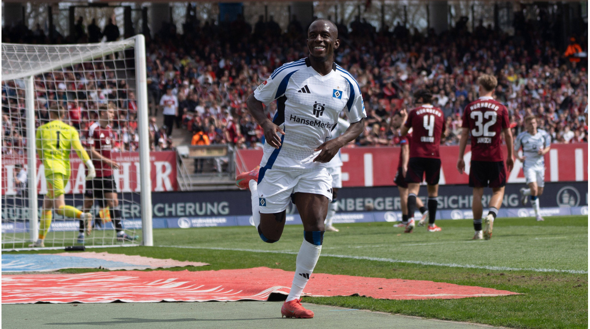 2. Liga: HSV gewinnt beim 1. FC Nürnberg – Fortuna Düsseldorf erfolgreich