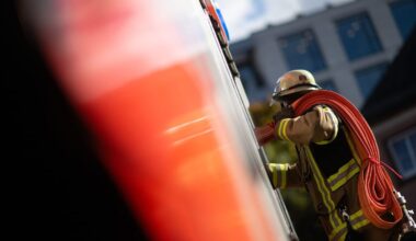 Wohnungsbrand in der Sedanstraße – 28 Menschen evakuiert