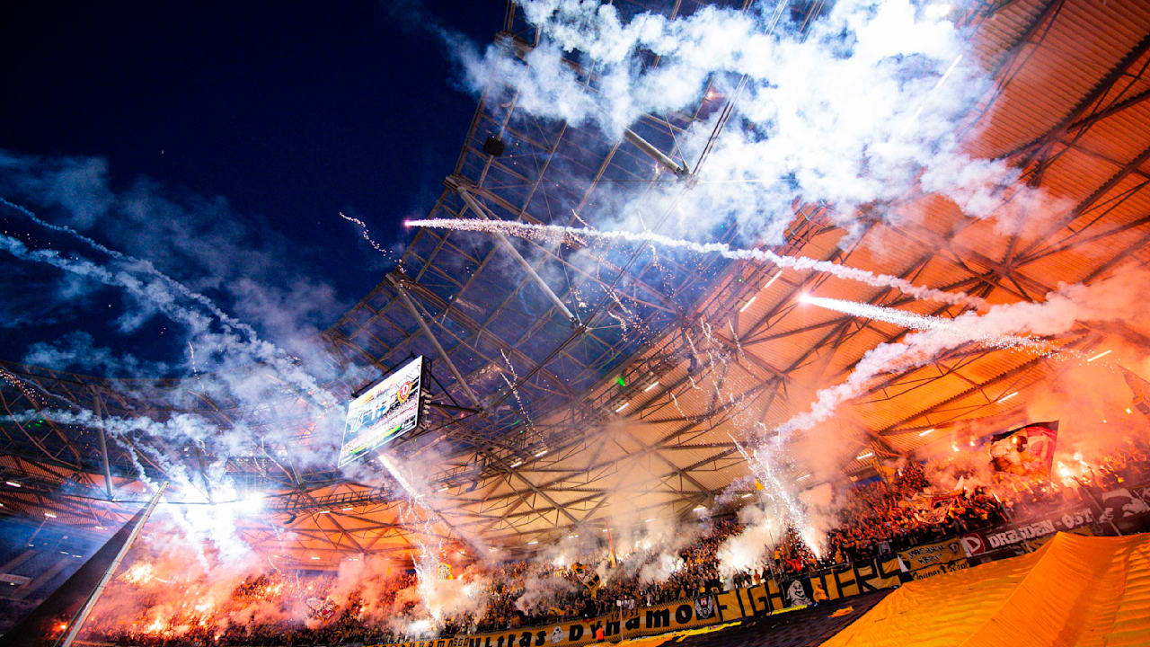 Dynamo Dresden: Spannend! Das sagen die Dynamo-Bosse zu Pyro-Shows | Sport