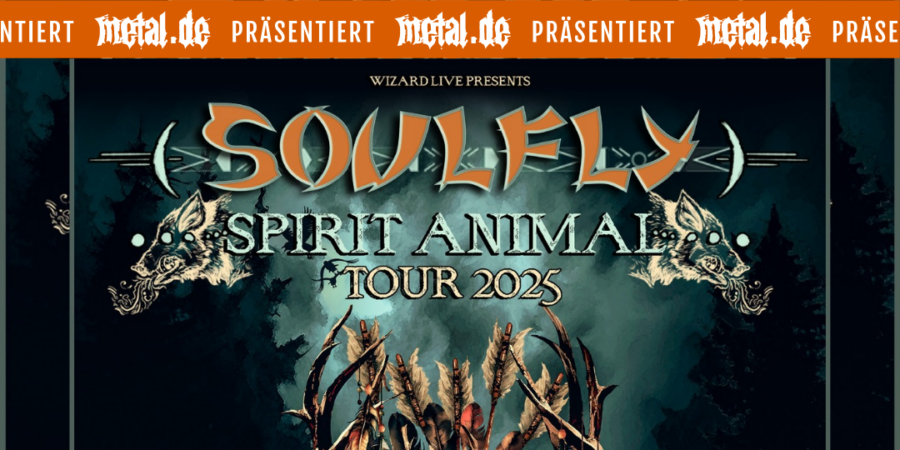 Soulfly- Spirit Animal Tour 2025 • metal.de