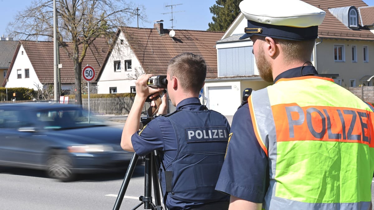 Blitzermarathon in München – auf diesen Straßen wird am Mittwoch geblitzt