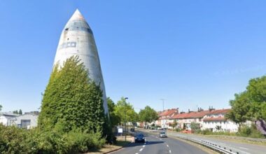 Was steckt hinter dem Turm am Autobahnzubringer Hemelingen?