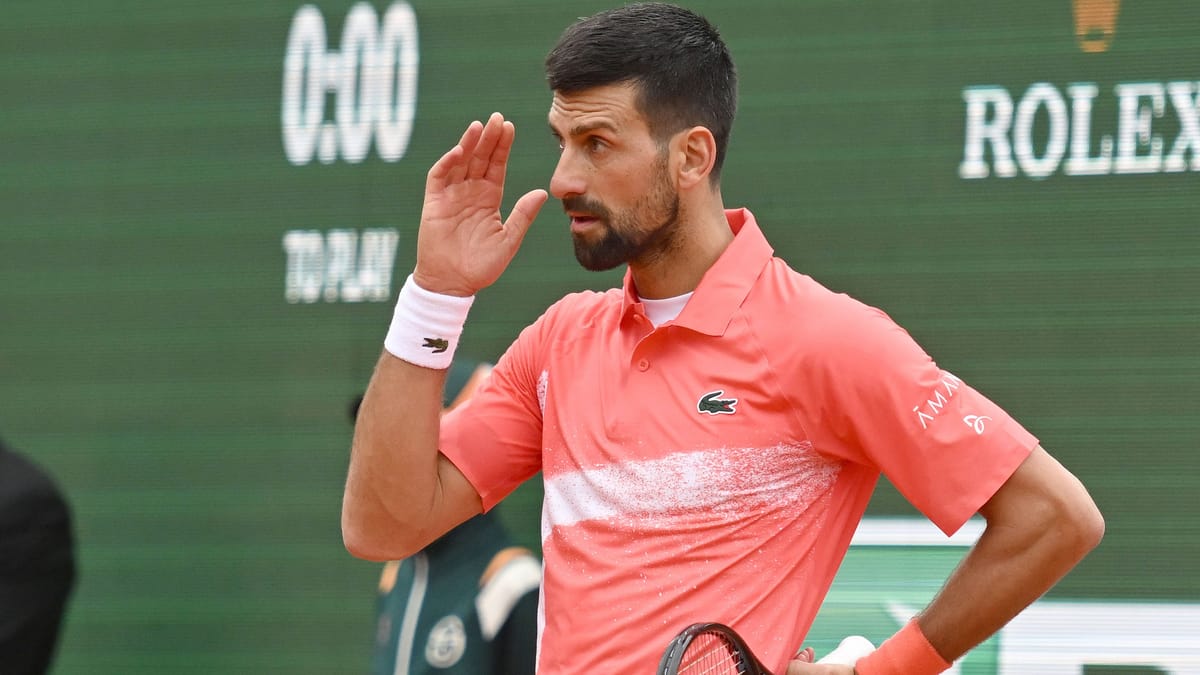 Einfach schrecklich" – Djoković hadert nach Blamage in Monte Carlo