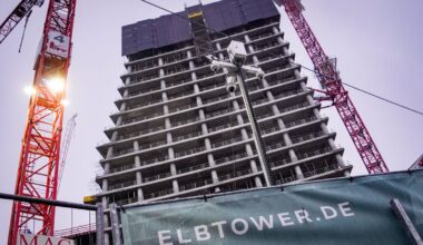 Statikprobleme gefährden Fertigstellung des Elbtowers