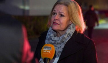 Wegen manipuliertem Bild von Nancy Faeser: Journalist erhält Bewährungsstrafe