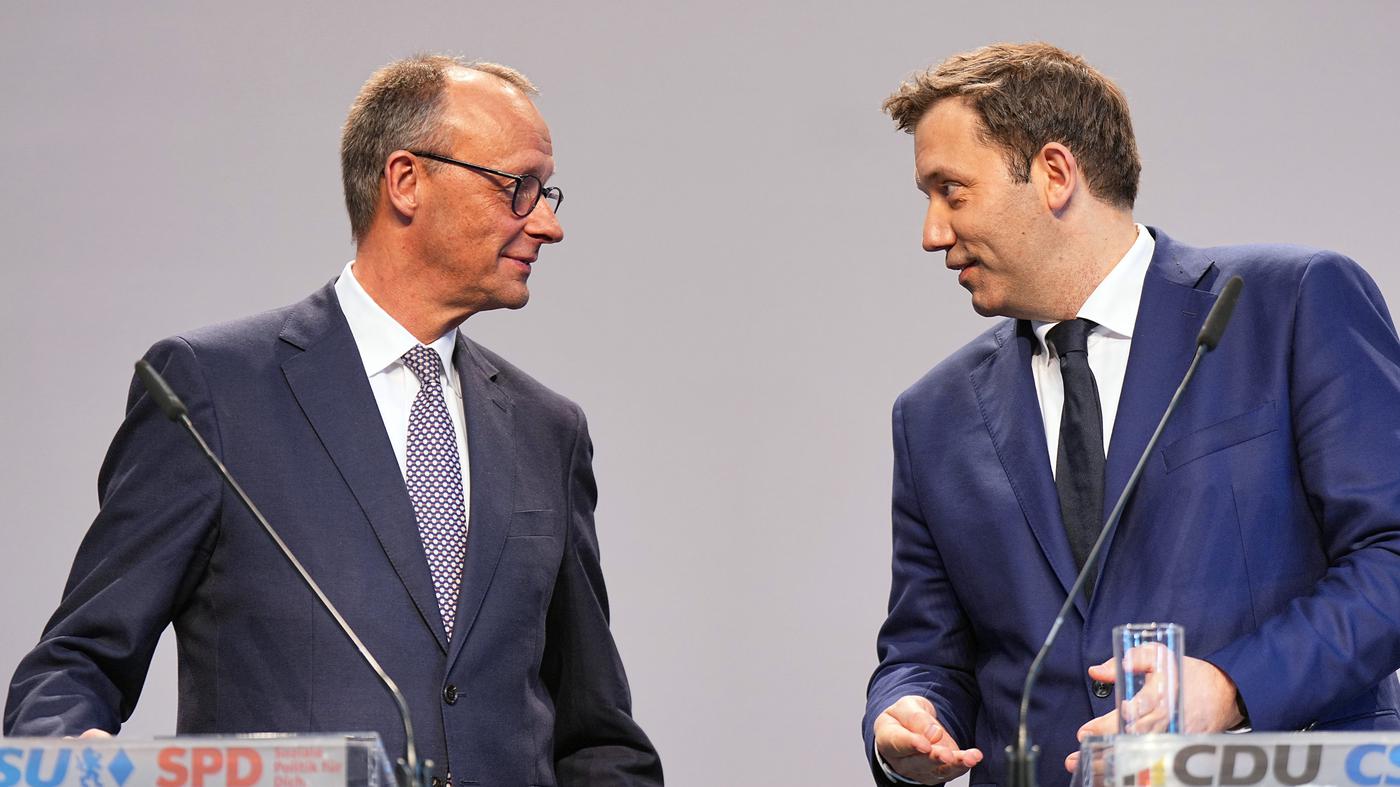 Merz drohte SPD mit Unterschriftverweigerung unter Koalitionsvertrag