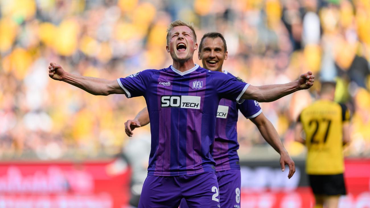 3. Fußball-Liga: Osnabrück überrascht Tabellenführer: 1:0-Sieg in Dresden