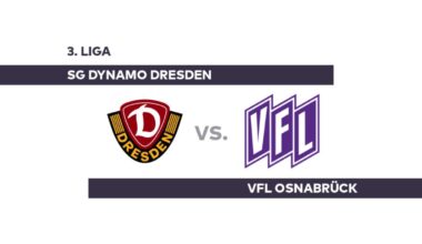 SG Dynamo Dresden - VfL Osnabrück: Erst eingewechselt, dann eingeschoben: Joker Wiemann erzielt Siegtreffer - 3. Liga