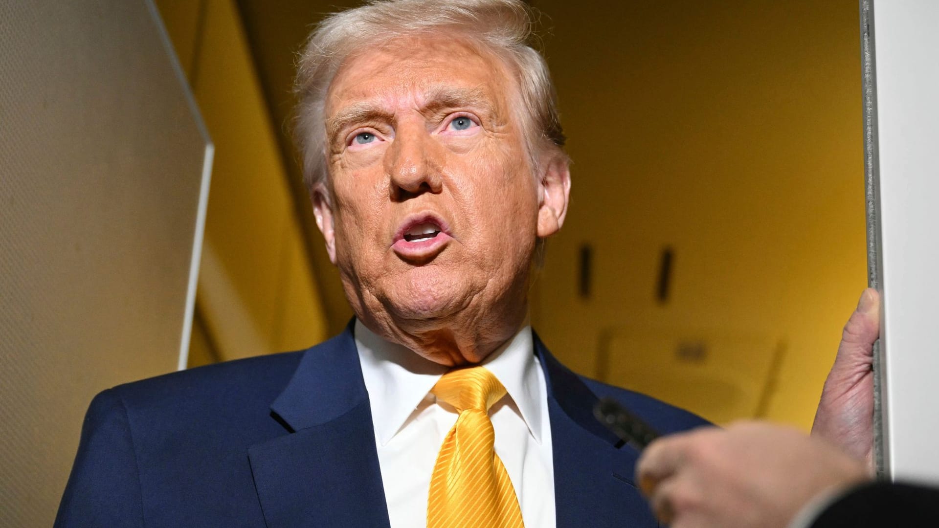 US-Präsident Trump unterwegs