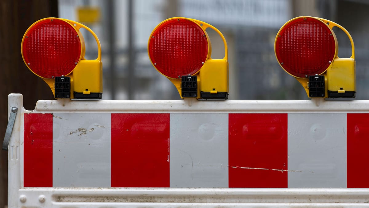 Baustelle am Rebenring – Verkehr ab heute eingeschränkt