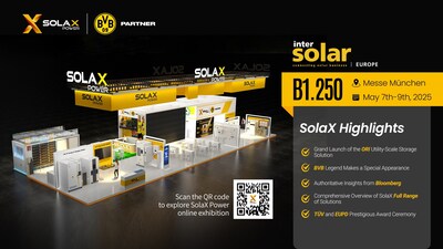 SolaX Power at EES/INTERSOLAR Europe 2025