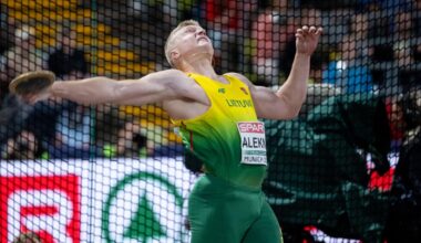 Leichtathletik-Meeting: Diskus-Weltrekordler Alekna beim Golden Oval in Dresden