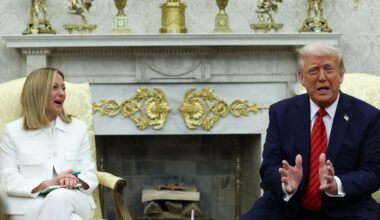 Meloni in Washington, D. C.: Trump akzeptiert Melonis Einladung nach Europa in "naher Zukunft"