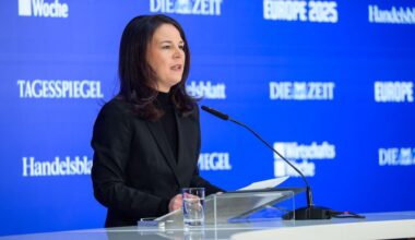 Europe 2025: Annalena Baerbock warnt vor einer "Zeit der Ruchlosigkeit"