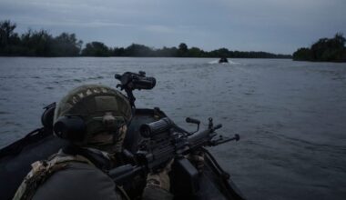 Russland errichtet offenbar "Todeszone" am Dnipro