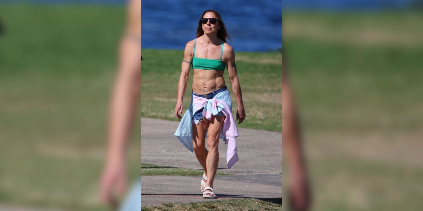 Mel C (51!) zeigt ihren Knallhart-Beach-Body