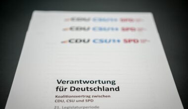 Regierungsbildung: CDU-Mitglieder in Berlin geben Koalitionsvertrag Schulnote 3