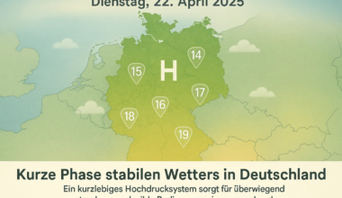 Artikelbild:Wetter Update: Milder Dienstag in Deutschland, doch Gewitter drohen