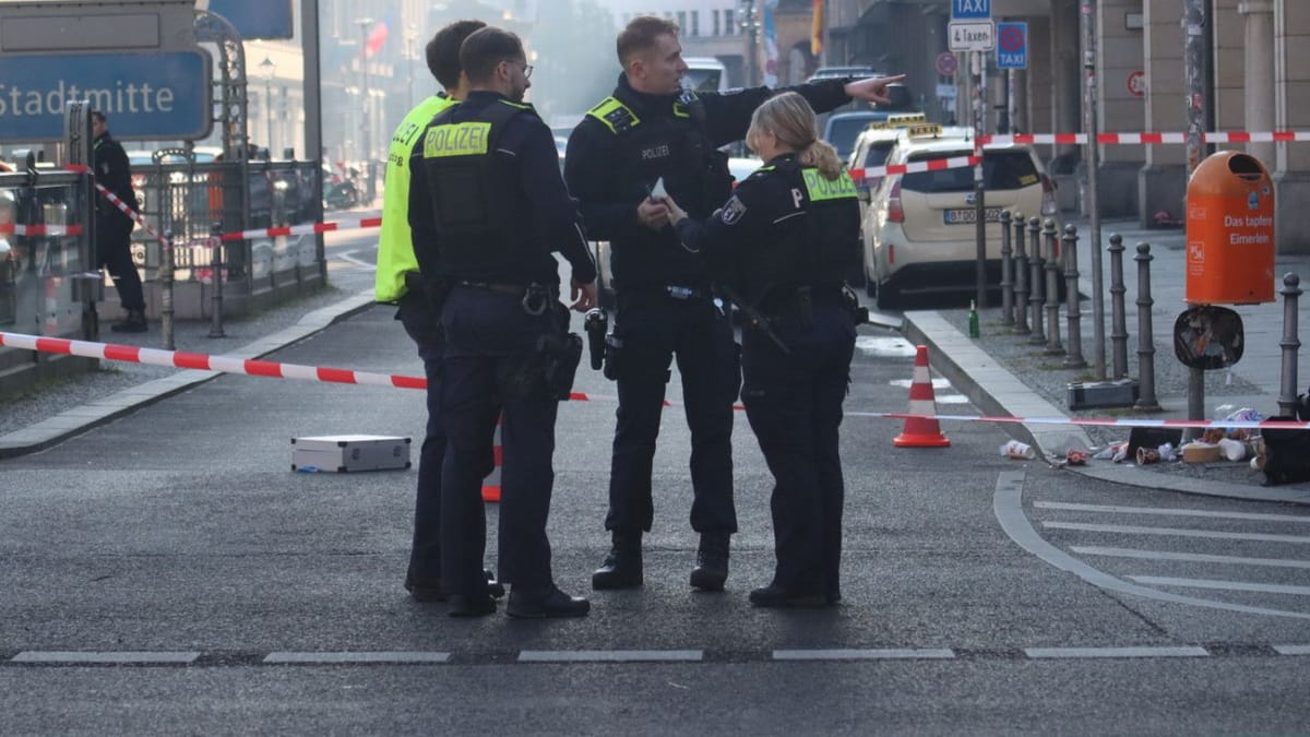 Mann vor Hilton Hotel an Ostersonntag angeschossen