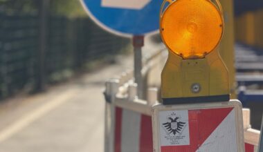 Wasserrohrbruch – Straße voll gesperrt