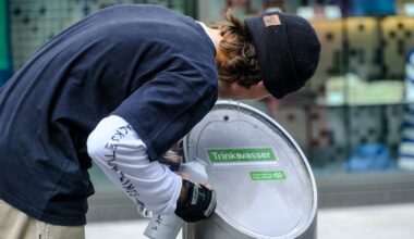 Trinkwasserbrunnen gehen an 25 Standorten in Betrieb