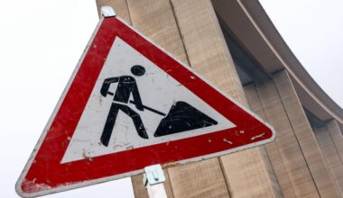 Nossener Brücke zwei Nächte gesperrt