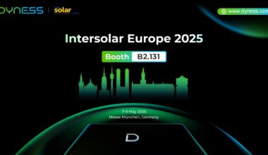 Dyness präsentiert fortschrittliche Energiespeicherlösungen auf der Intersolar Europe 2025
