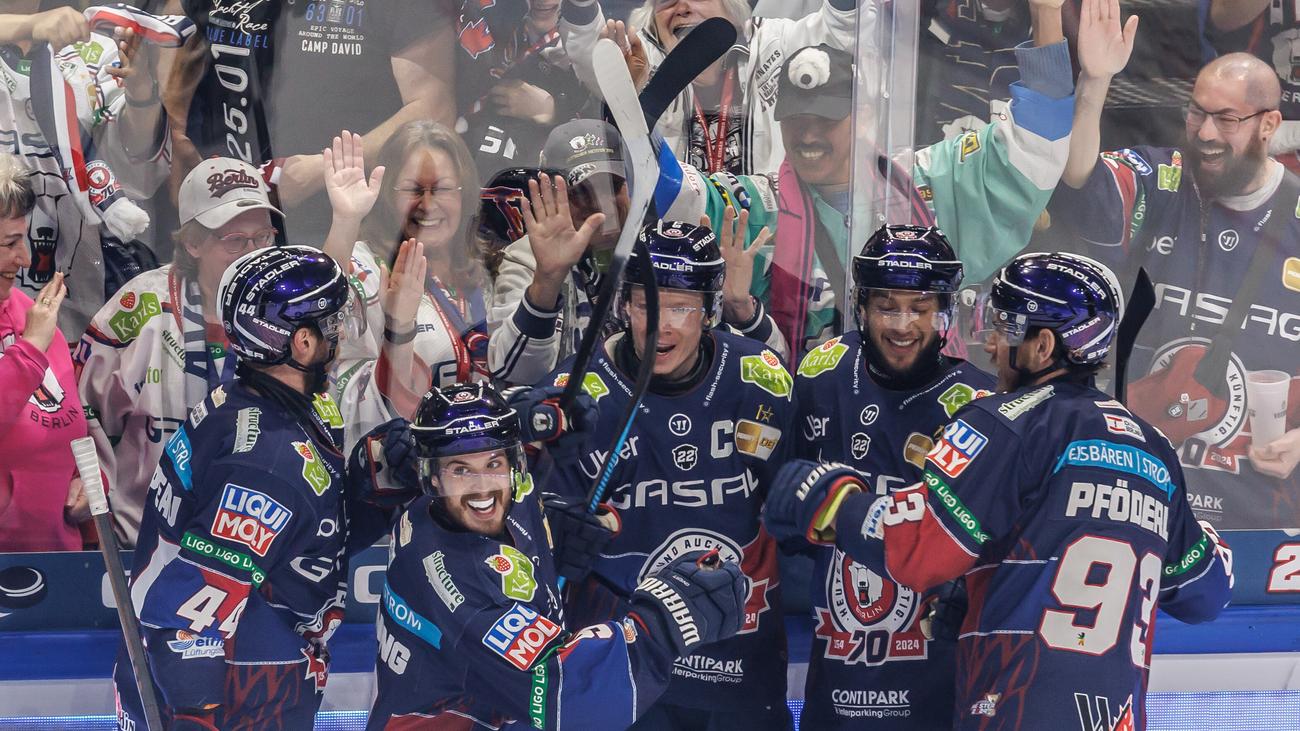Eishockey: Eisbären Berlin zum elften Mal deutscher Eishockey-Meister