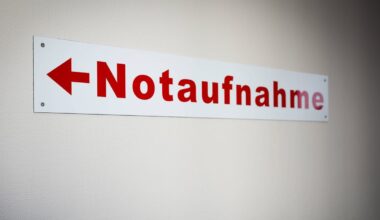 Randale im Krankenhaus – Patient verletzt Polizisten