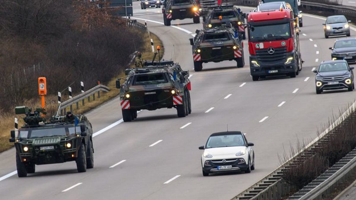 Bundeswehr-Konvoi zieht am Wochenende durch Deutschland