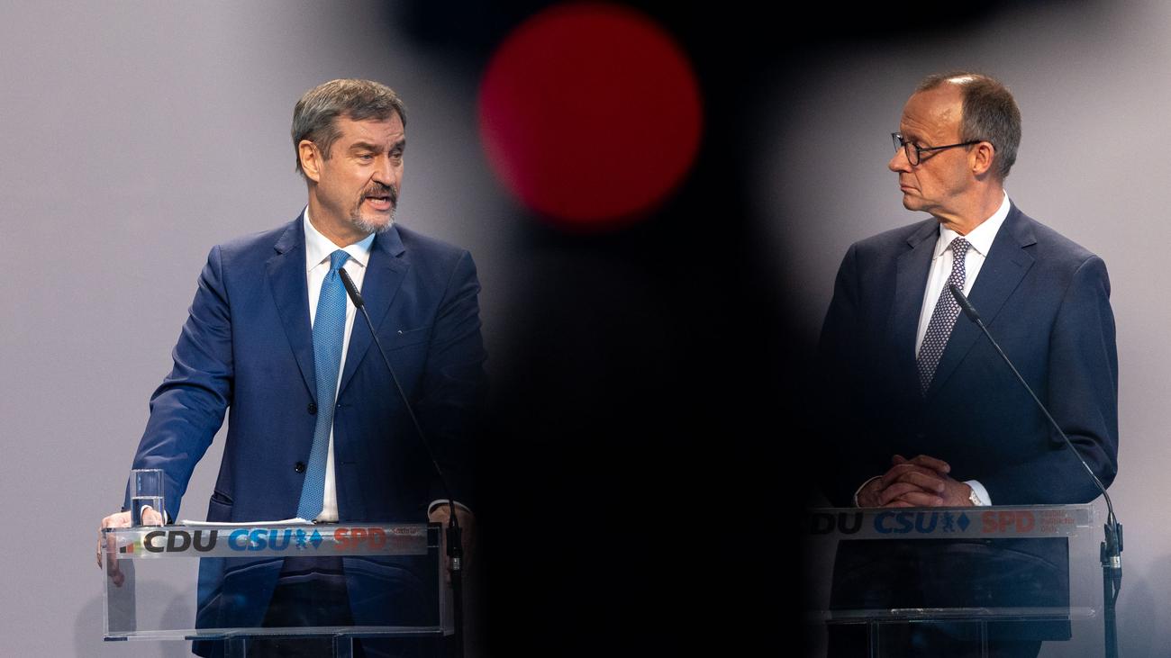 Nächste Bundesregierung: Merz und Söder wollen Montag Kabinettsmitglieder vorstellen